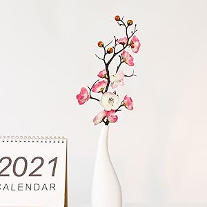 Artificial Silk Plum Blossom Flower