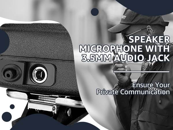 radio mic with 3.5mm headphone jack