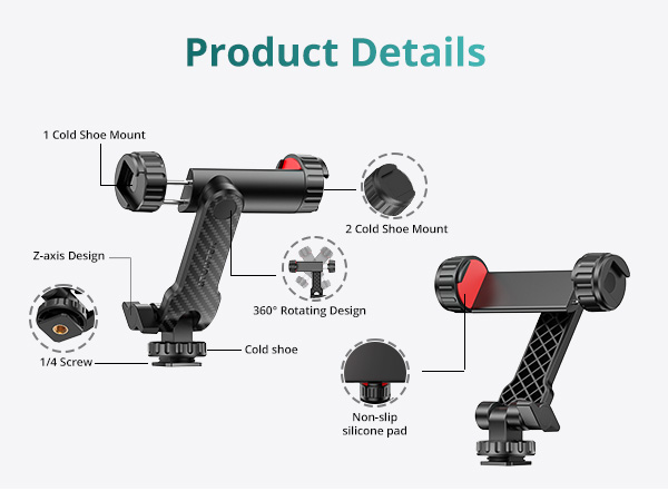 ATUMTEK Phone Tripod Mount