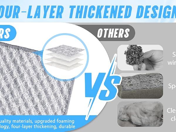 wire dishwashing rag