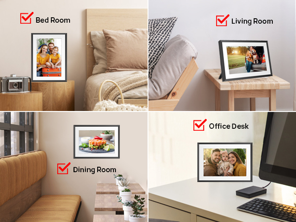 32GB 10.1 Inch WiFi Digital Picture Frame