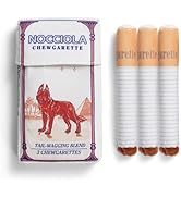 Nocciola Squeaky Sounds Puff Stick Dog Toys, Funny Interactive Plush Pitbull Husky Frenchie Pug P...