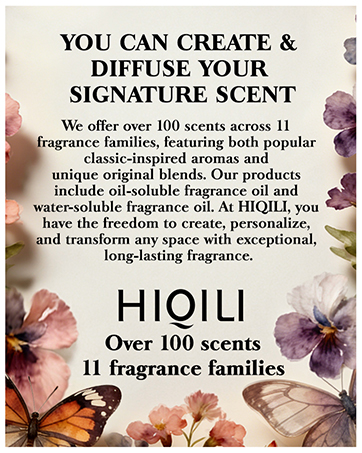 We offer over 100 scents across 11 fragrance families