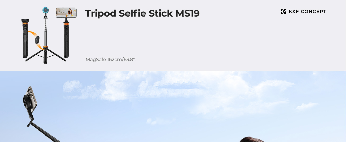 iphone magsafe selfie stick TRIPOD