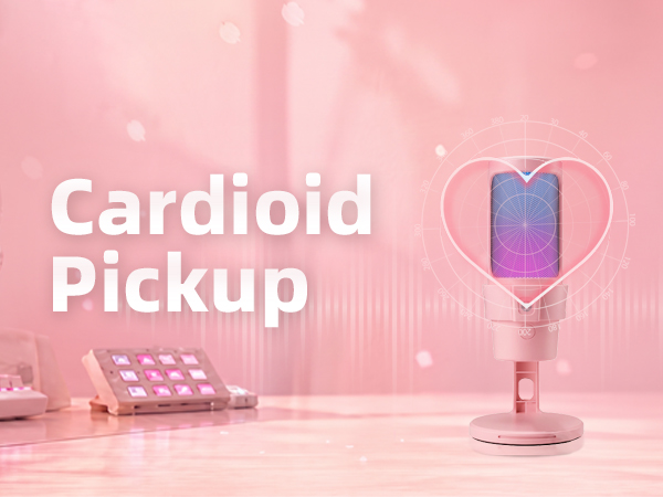 Gaming Microphone Pink