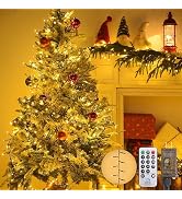 Cluster Lights Christmas 300 LED Fairy Lights with Remote 36Ft Christmas Tree Lights Waterproof F...
