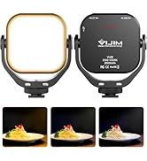 ULANZI VL66 Bi-Color Adjustable Rechargeable 2500-6500K - Mini Video Portable Light on Cam, 2000m...