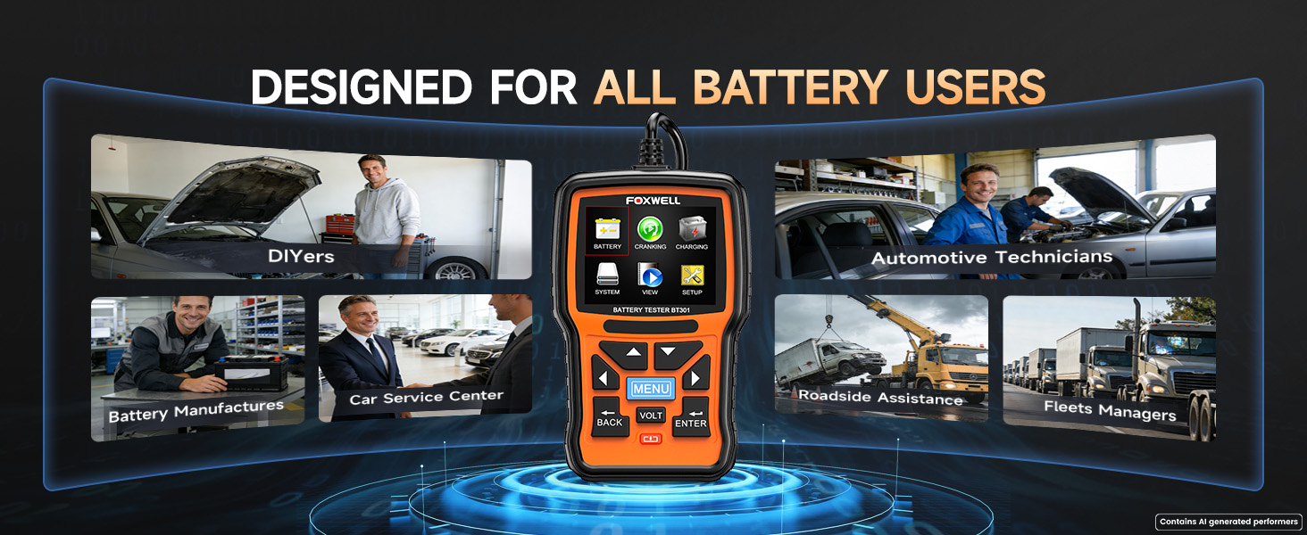 battery 12v load tester automotive