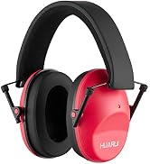 HUARUI Noise Cancelling Ear Muffs, Adjustable Shooting Ear Muffs,Shooters Ear Protection Safety E...