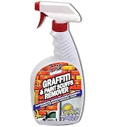 Pro Strength Cleaner for Graffiti, Paint Scuff, Overspray, Paint Spills, Permanent Markers - Bric...