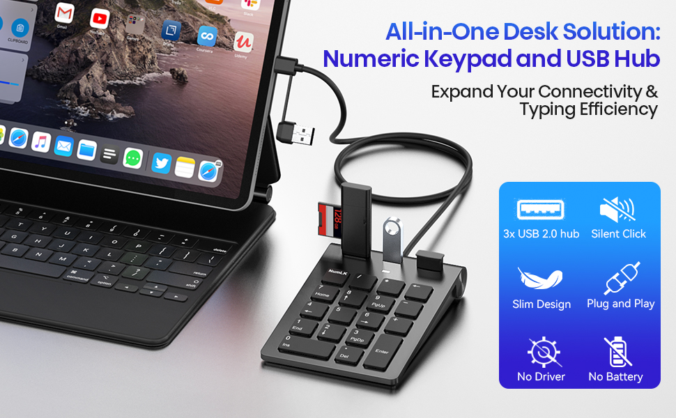 number pad