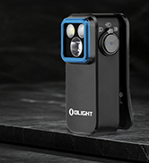 OLIGHT Oclip Pro EDC Flashlight Clip-on Light, Rechargeable 500 Lumens with Three Lighting Soluti...