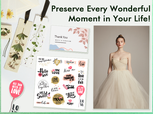preserve every wonderful moment in your life