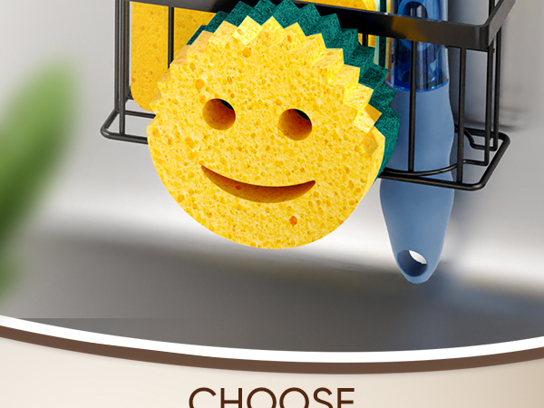 sponge holder for kitchen sink