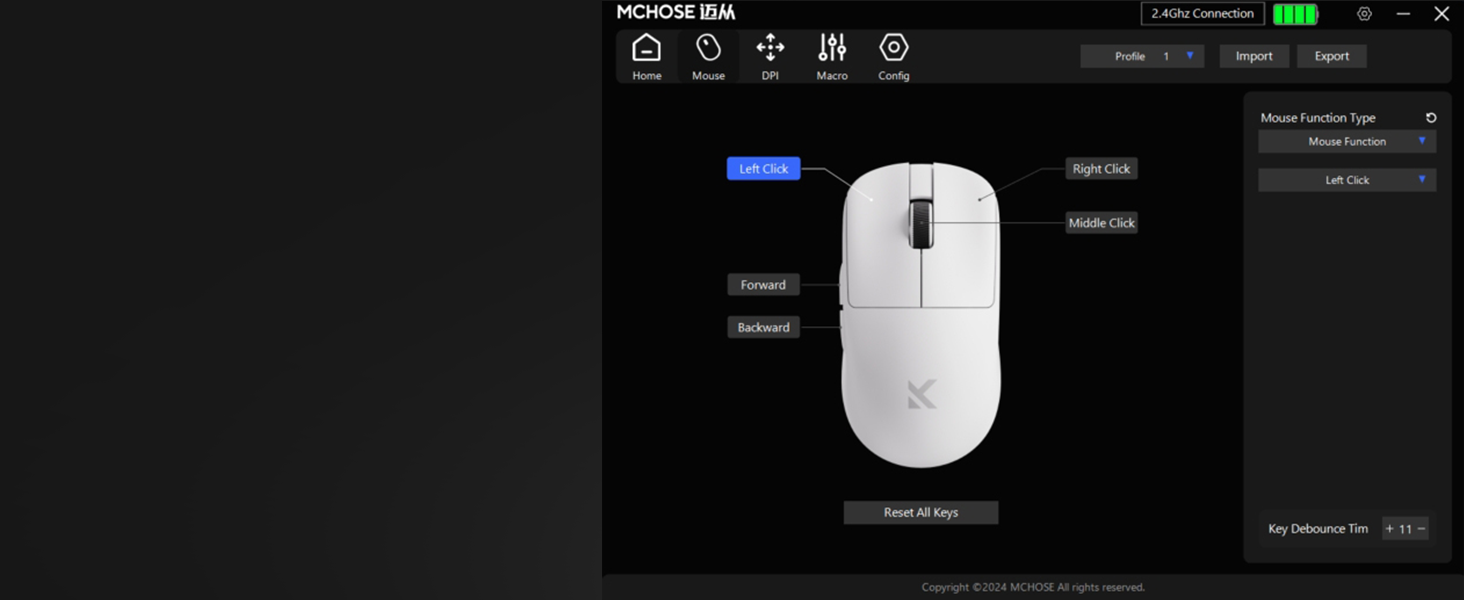 MCHOSE L7 gaming mouse wireless gaming mouse gamer mouse bluetooth gaming mouse