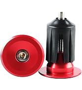 1Pc Red Pair Bike Handlebar End Plugs, Adjustable Bar End Plugs, Handle Bar Plug,for Bicycle Grip...