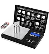 Fuzion Digital Pocket Scale .01 Gram Accuracy, 200g Digital Gram Scales for Small Food, Jewelry, ...