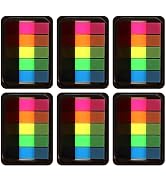 600 Pieces Sticky Index Tabs Page Flags, ALOTCHE Transparent Sticky Notes Book Sticky Tabs for An...