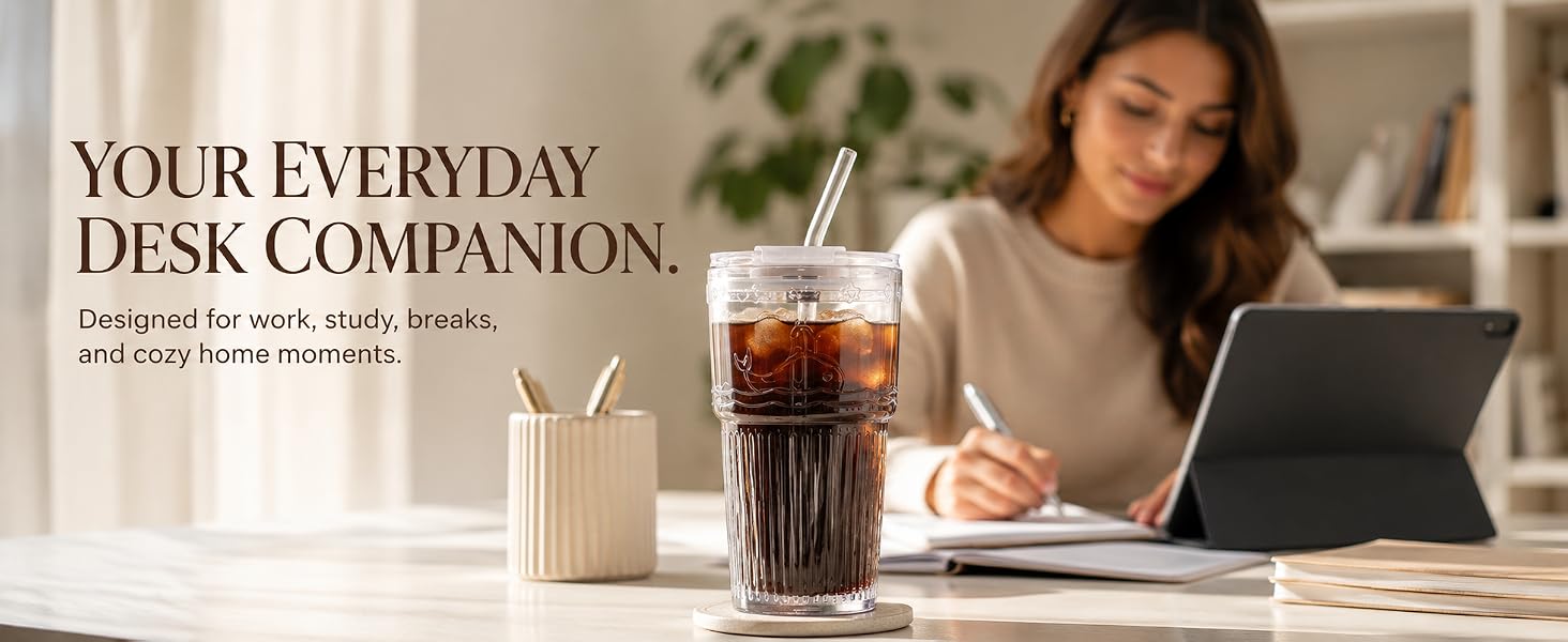 Iced coffee cup