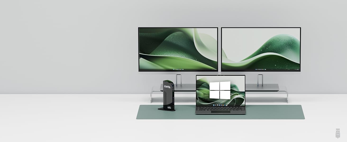 An hdmi docking station enables seamless 4K output on Windows ensuring crisp visuals gaming/editing