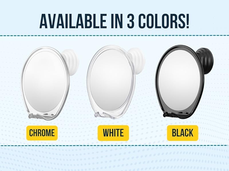 fogless shower mirror, shaving shower mirror, shatterproof, reliable, durable, easy installation