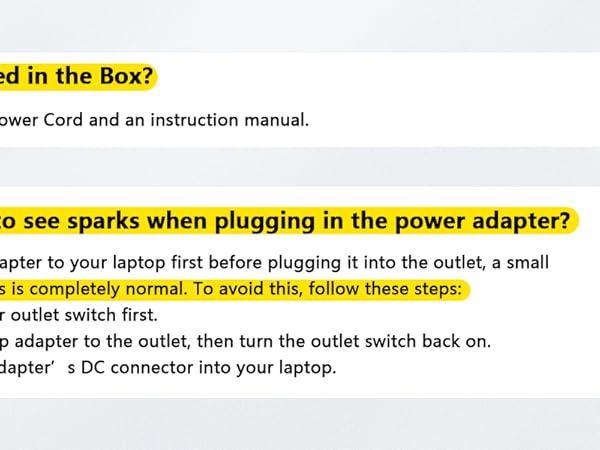 45w laptop charger