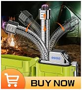 Lafagiet Electric Lighter USB C, Powerful Dual Arc Plasma Flame, with Flashlight, Wind & Waterpro...