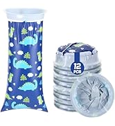 Biubee 12pcs 1000ml Leakpoof Kids Vomit Bags Disposable - Portable & Sealed, Nausea Relief Throw ...