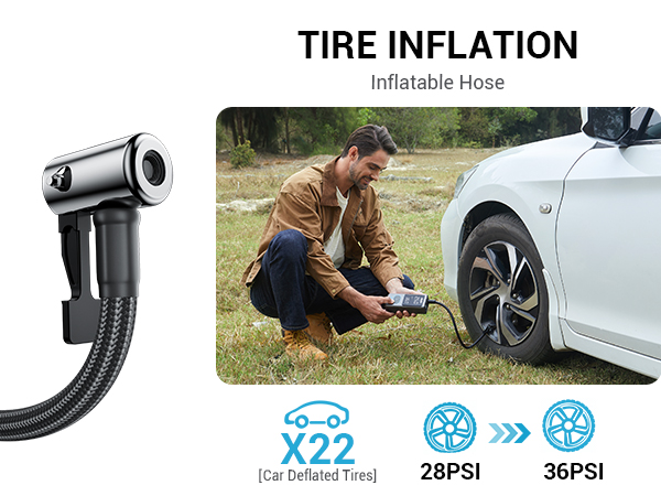 Tire Inflator Portable Air Compressor