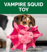 vampire squid dog toy furhaven puppy