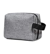 Travel Toiletry Bag for Men and Women, Portable Durable Shaving Organizer