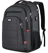 Skaypibs Laptop Backpack for Men,School Backpack with USB Charging Port,Water Resistant Backpack ...