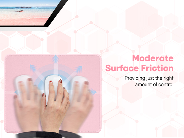 moderate surface friction