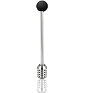 Stainless Steel Honey Dipper Stick 6.3 Inch Honey Wand Server for Honey Pot Dispense Drizzle Hone...