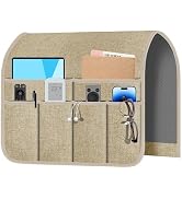 Meeall Armchair Caddy & Remote Control Holder for Couch & Recliner | Non-Slip Armrest Organizer w...