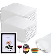 100 Pack Foam Pouches, Cushion Foam Wrap Pouches for Moving and Storing, 8"x10" Foam Wrap Pouches...