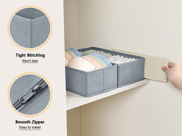 4 Packs Drawer Organizer Clothes, bring you a easier and enjoyable lifestyle.