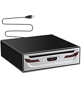 Portable External CD Player for Car - Plug and Play Universal USB CD Drive, Compatible with Andro...