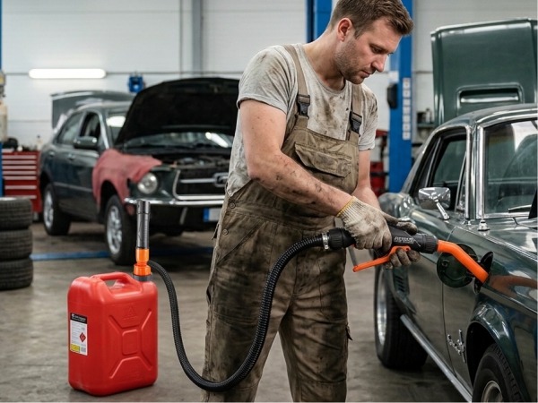 battery powered gas pump rechargeable fuel transfer pump