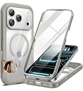 Miracase Magnetic for 18 Pro Case, Grey Titanium