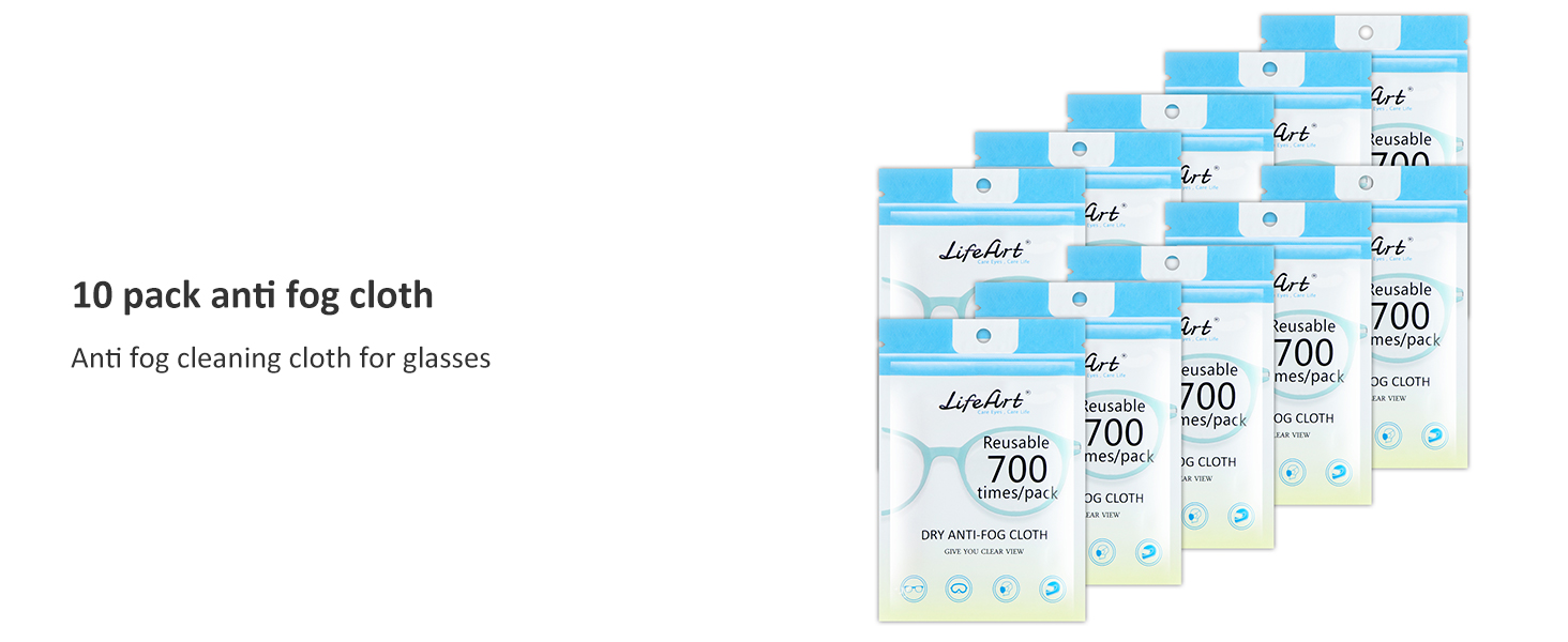 anti-fog cloths