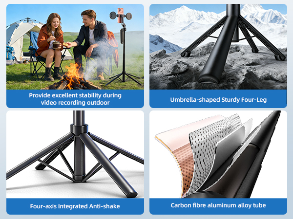tripod for iphone with light