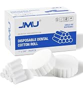 JMU 250Pcs Dental Cotton Rolls, 1'' Non-Sterile Nosebleed Plugs, Nosebleed Stopper for Kids or Ad...