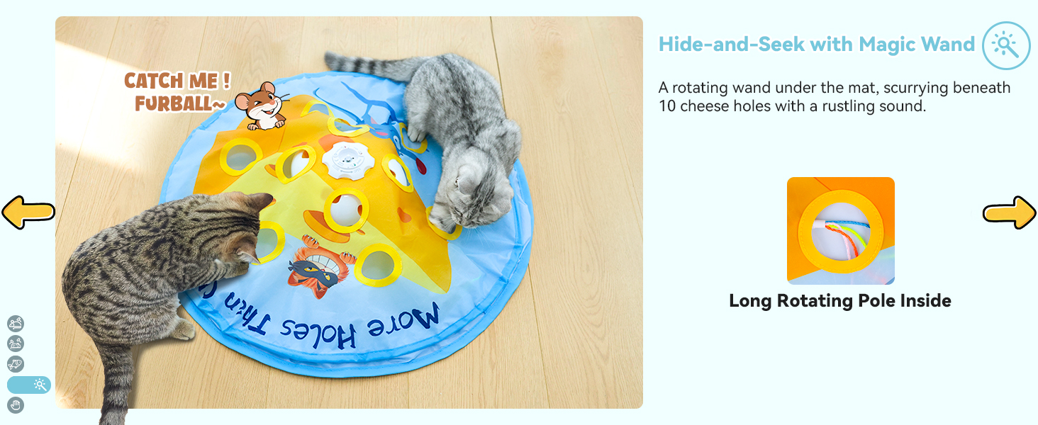 Hide and Seek Cat Toy