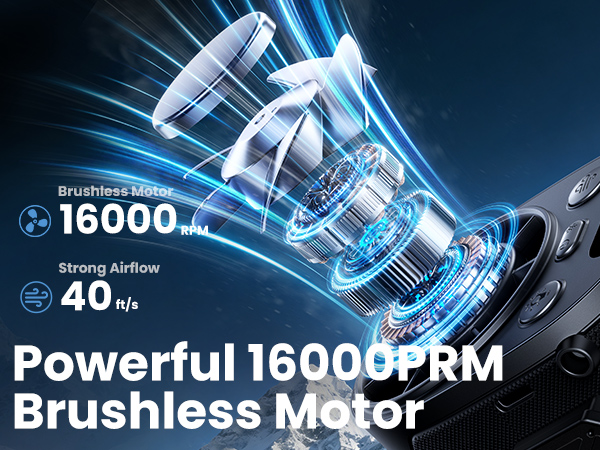 powerful airflow