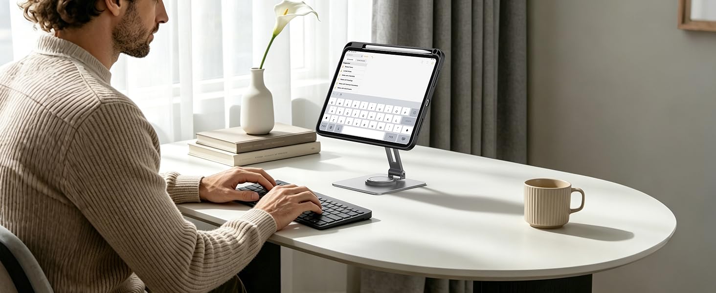 ipad 10th gen magnetic case convenient to work