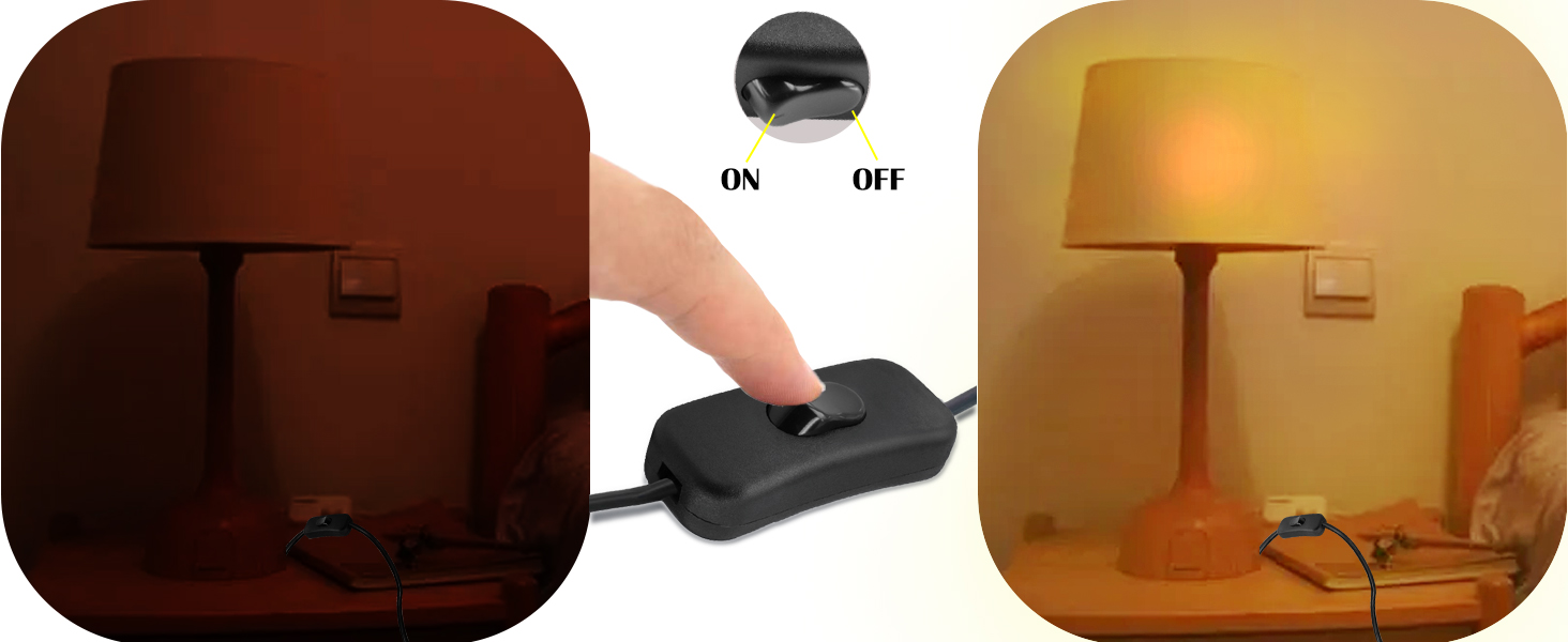 usb power switch charger cable usb male to female power switch extension charging cord