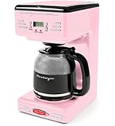 Nostalgia Retro 12-Cup Programmable Coffee Maker With LED Display, Automatic Shut-Off & Keep Warm...