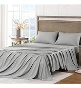 FreshCulture Queen Sheet Set - Ultra Soft Sheets for Queen Size Bed - Brushed Microfiber - Deep P...