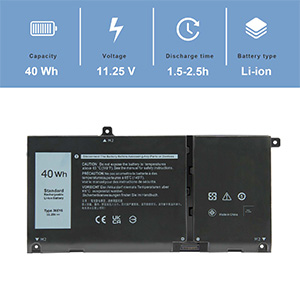 Dell P32T P33T P97F P121G P129G, P129G001, P129G002, P101F, P101F001 battery